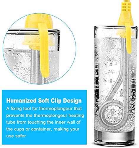 Immersion Heater, Portable Water Heater Element 220V 600W for Heating Boiling Chocolate, Coffee, Tea