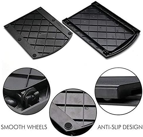HauSun Handy Sliding Tray Mat for Coffee Maker, Kitchen Appliance Moving Caddy for Air Fryer, Blender, Stand Mixer