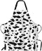 Beabes Gingham Green Gray Check Plaid Bib Kitchen Apron