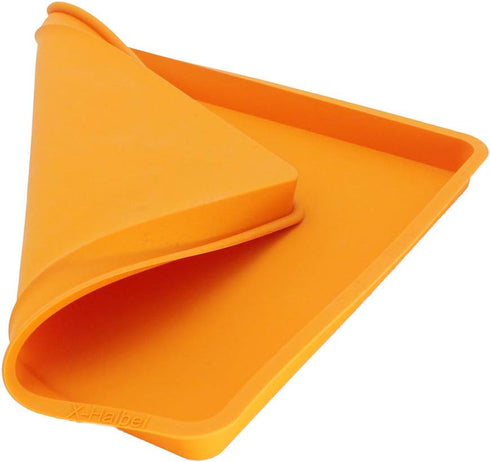 X-Haibei Swiss Roll Cake Mat Flexible Baking Tray Silicone Cookies Mold L10 W11inch H 0.78inch by X-Haibei