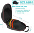 Glamgen Hard Hat Case for Baseball Caps, Travel Carrier with One Black Cap, Adjustable Shoulder Strap
