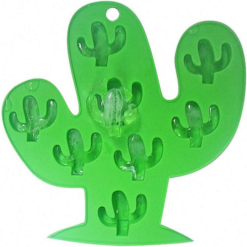 Fewo 2Pcs Mini Cactus Ice Cube Tray - Cacti Silicone Molds Set for Chocolate, Candy, Cake, Baking