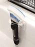 2 Pack Clear Acrylic Dish Brush Holder, Kitchen Sink Caddy Organizer with Secure Suction Seals