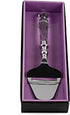 Barski Cheese Shaver - Stainless Steel Knife-Slicer-Cutter with Crystal Handle, Gorgeous Gift Box, 10" Long