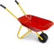 Costzon Kids Wheelbarrow, Metal Construction Toys Kart, Child Wheel Barrel w/Non-Slip Handle,