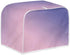 Toaster Cover 4 Slice, Wide Slot Machine Washable with Hang Loop (16x16"), Purple, 2PCS