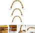 Angoily Rattan Teapot Handle Replacement for Japanese Ceramic Pot, Pottery Tea Pots, 3pcs Handle Accessories