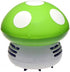 Mini Cute Table Dust Vacuum Cleaner, Mushroom Shaped Portable Corner Desk Vacuum Cleaner (Green)