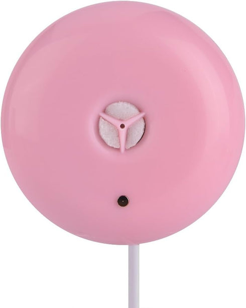 Portable Mini Doughnut-shaped Humidifier, USB Atomization Water Mist Humidifier for Home Office Car, Pink
