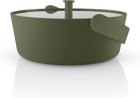EVA SOLO Steamer Green Tool, Easy Preparation of Tasty Vegetables in the Microwave, Danish Design