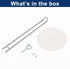 NearMoon Paper Towel Holder Countertop, Sturdy Metal Dispenser with Marble Base for Standard or Jumbo-Sized Towels.