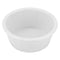G.E.T. ER-020-W White 2 oz. Fluted Ramekin, Break Resistant, Pack of 12