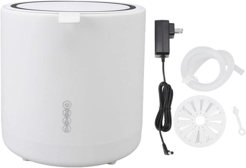 Portable 2 in 1 Mini Washing Machine, 6L Washer and Spin Dryer with Drain Basket for Apartment RV (US Plug)