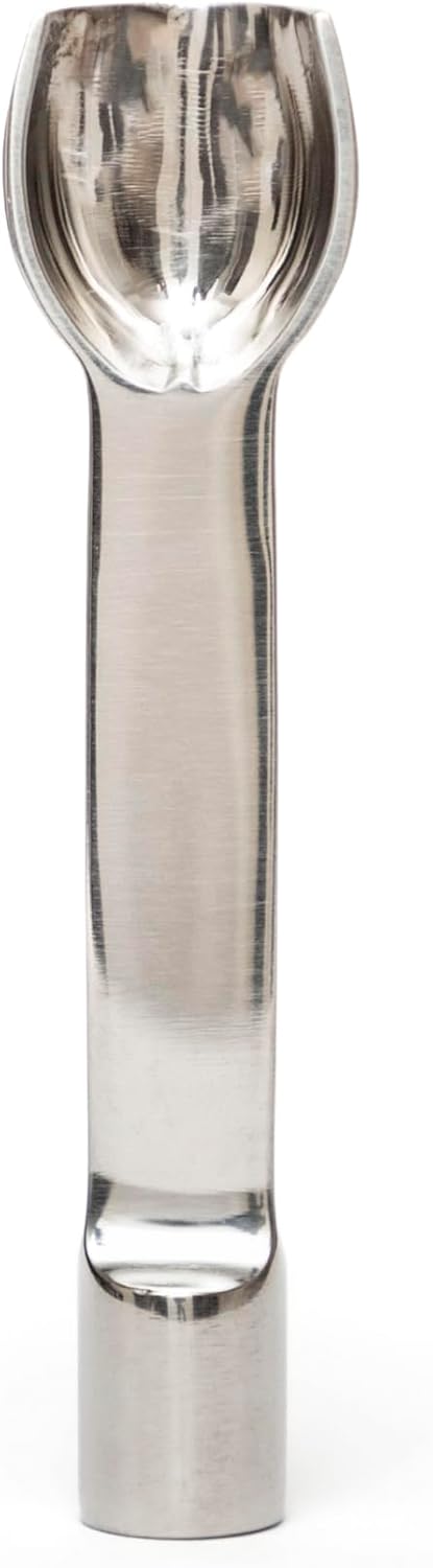 brocoli Mini Stainless Steel Scoop and Tamp Tool for Dry Herbs Spices Powder