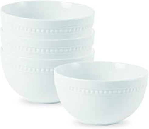 Everyday White 26 Ounce Porcelain Soup Cereal Bowls