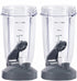 Blender Cups for Nutribullet, 32OZ Cup with Flip Top Lid, Compatible with 600W and 900W Blenders, 2 Pcs