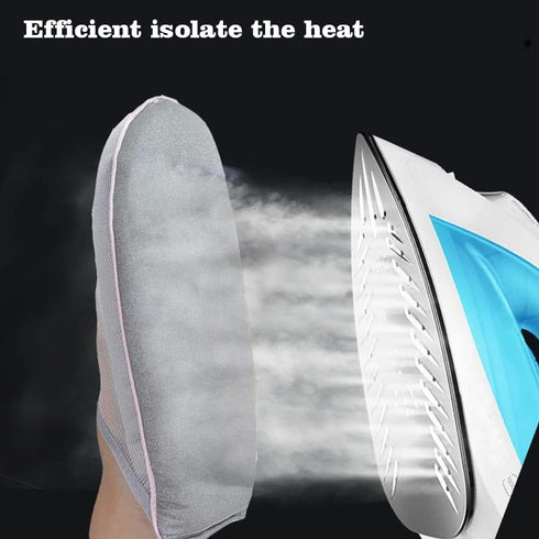 Garment Steamer Ironing Gloves - Anti Steam Handheld Pad, Durable Protective Mitt for Garment Steamer (Style A)