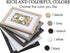 5x7 4x6 5x7 KTKDE Picture Frame, Photo Frame Walnut with Real Glass for Picture photo with Mat or photo without Mat