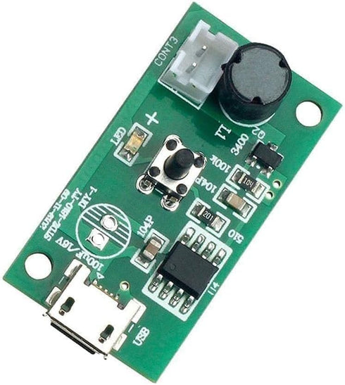 Atomization Film Air Humidifier Driver Board Mist Maker Fogger Ultrasonic Discs Circuit Ultra Power Low Fine Module Spray Large, Heating, Cooling & Air Quality by Jowxsx