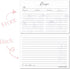 Recipe Cards 4x6 Set of 50 Floral 4x6 Recipe Cards - Thick Pure White Cardstock Recipe Organizer - Easy to Write On Recipe Cards For Bridal Shower - Cocktail Recipe Cards -Wedding Registry Must Haves by Sunkissed Lakehouse
