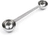 Fox Run Double Measure Scoop, 7.75 x 1.75 x 1.25 inches, Metallic