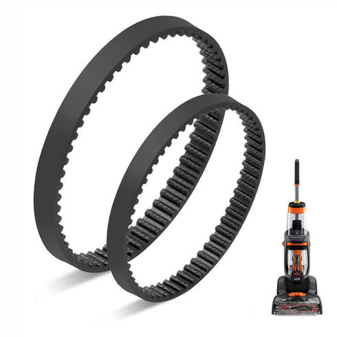 Replacement Belt Set for Bissell ProHeat 2X Revolution Pet Carpet Cleaner Model 1548, 1551, 1551W, 1550 Series