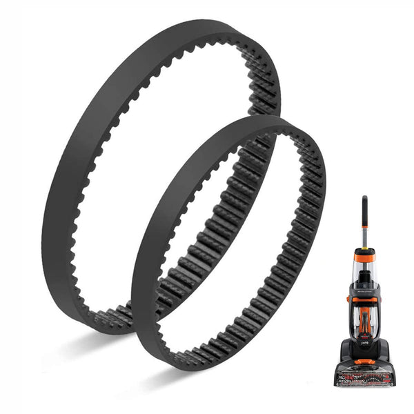 Replacement Belt Set for Bissell ProHeat 2X Revolution Pet Carpet Cleaner Model 1548, 1551, 1551W, 1550 Series
