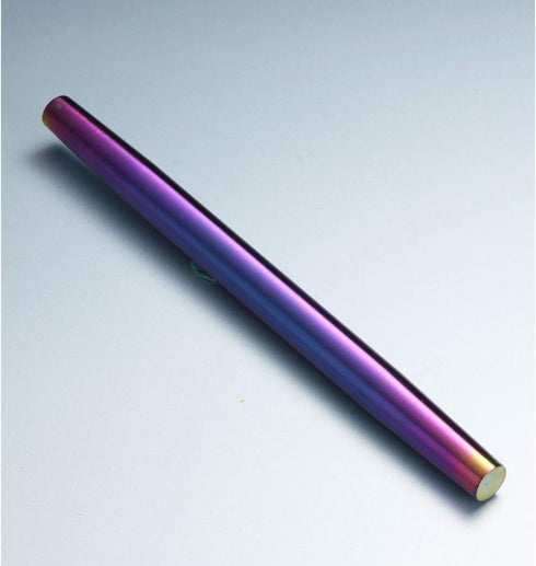 Berglander Rainbow Rolling Pin, 16.7 Inches Stainless Steel Colorful Matte Finish for Baking Pizza Dough, Gift Ideas