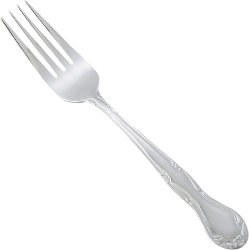 Winco 12-Piece Elegance Mirror Finish Dinner Fork Set, 18-0 Stainless Steel