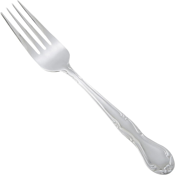 Winco 12-Piece Elegance Mirror Finish Dinner Fork Set, 18-0 Stainless Steel