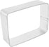 CybrTrayd R&M Rectangle Cookie Cutter, 3.5", Metallic