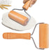 Small Rolling Pin, Wooden Dough Roller, Non-Stick Pizza Roller, Dough Baker Roller Set for Home Kitchen Baking