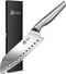 DDF iohEF 7 Inch Santoku Kitchen Knife, Japanese Stainless Steel, Ultra Sharp with Non-slip Ergonomic Handle