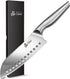 DDF iohEF 7 Inch Santoku Kitchen Knife, Japanese Stainless Steel, Ultra Sharp with Non-slip Ergonomic Handle