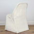 5 Efavormart PCS Ivory Linen Polyester Folding Chair Covers for Dining Chairs Party Wedding Banquet Outdoor Event
