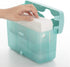 EZbrnd SLIMFOLD Hand Towel Dispenser for Kitchen/Bathroom/Office/RV/Airbnb, Guest Towel Holder, Turquoise