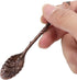 6Pcs Retro Crystal Alloy Tea Spoons, Decorative Dessert Spoon, Ice Cream Spoons for Cafe Tableware