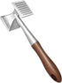 Meat Tenderizer Hammer, Dual-Sided Meat Pounder Tool with Wooden Handle for Steak, Beef, Poultry Mallet