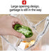 Desktop Trash Bag Holder, Small Garbage Bag Rack for Home Kitchen Countertop, Folding Trash Bag Organizer
