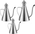 Stainless Steel Olive Oil Dispenser Bottle - Leakproof Oil Pot, Kitchen Storage Container (350ml)