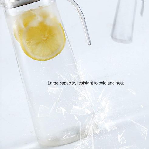 40 Oz Milk(1PCS, Acrylic Water Pitcher with Lid, Small Plastic Transparent Iced Tea Water Jug Drink Pitcher Beverage