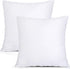 MIULEE Set of 2 Throw Pillow Inserts - Premium Pillow Stuffer Square Form for Decorative Cushion, 18x18 Inch