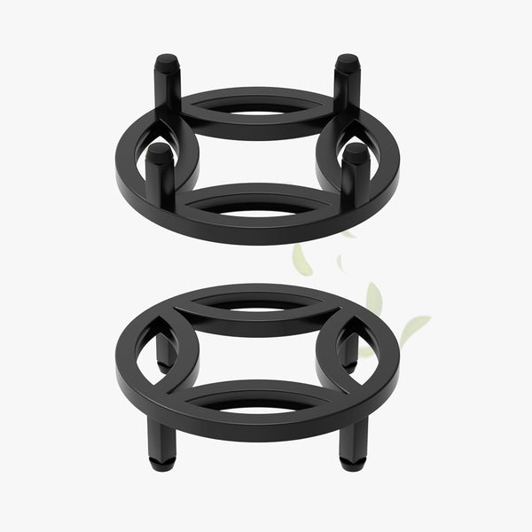 Zhongma 2 Pack 8.7" Fully Assembled Sturdy Potted Plant Stand Flower Pot Holder