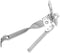 Chef Craft Select Can Opener with Tapper, 6.5 inches, Nickel Plated
