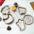 Crethinkaty Halloween Ghost Shape Mini Cake Pan, 5.6 Inch Non-Stick Baking Molds for Halloween Cake