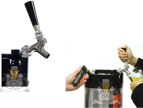 Mobile Faucet Tap for Cornelius Ball Lock Disconnect, Beer Wine Kegs