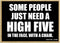 Honey Dew Gifts Funny Office Magnet, "Some People Just Need a High Five in The Face with a Chair" - 3.5 x 2.5 inch