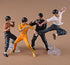 Palmetto Houseares Bruce Lee Figurine Collection Set, 4PCS, 4 Inch Average Height, Hard Plastic Resin