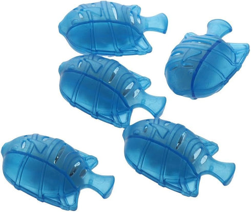 Humidifier Tank Cleaner, Demineralization Cleaning Ball, Compatible with Mist Humidifiers, Fish Tank, Purifies Water, Stop Hard Water Build-Up (Fish-blue)