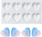8 Grid Diamond Heart Silicone Cake Mold, 3D Diamond Love Heart Shaped Mould for DIY Cake, Mousse, Dessert